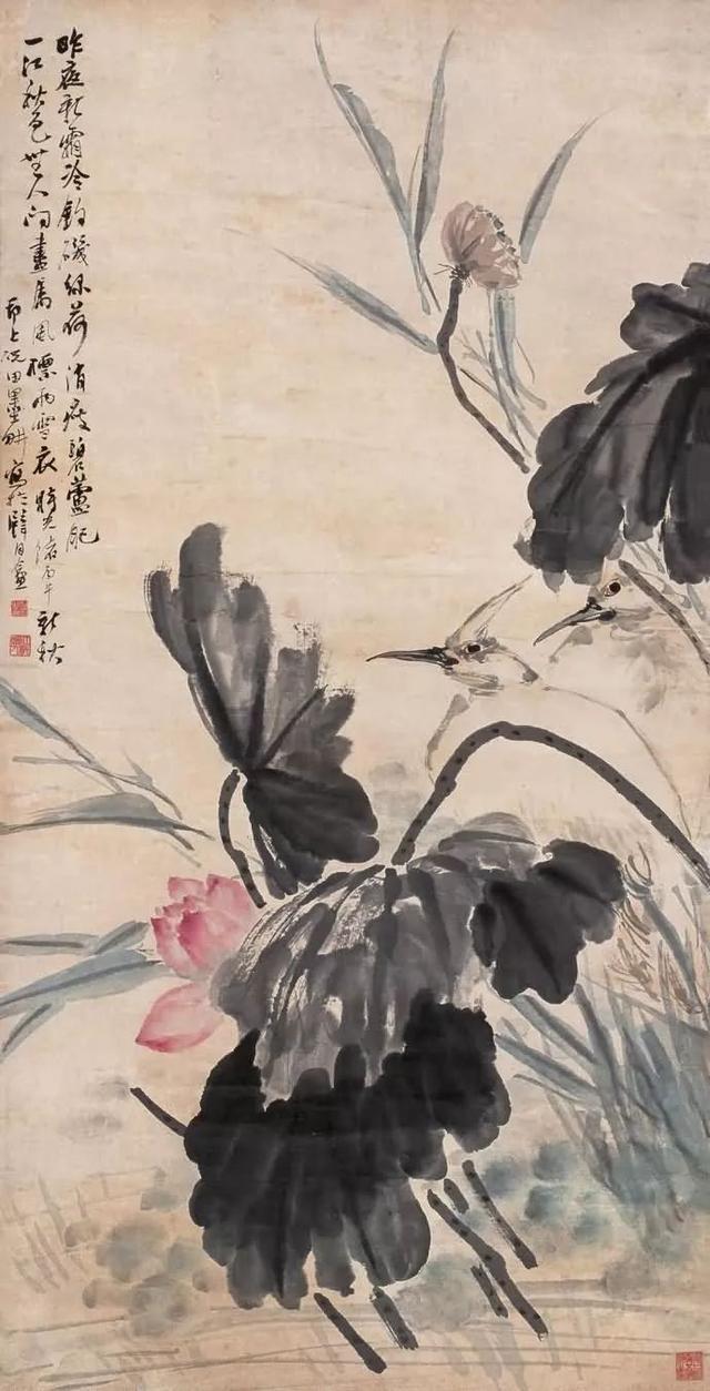 晚清画家｜倪田花鸟、人物、山水画合辑（130幅）