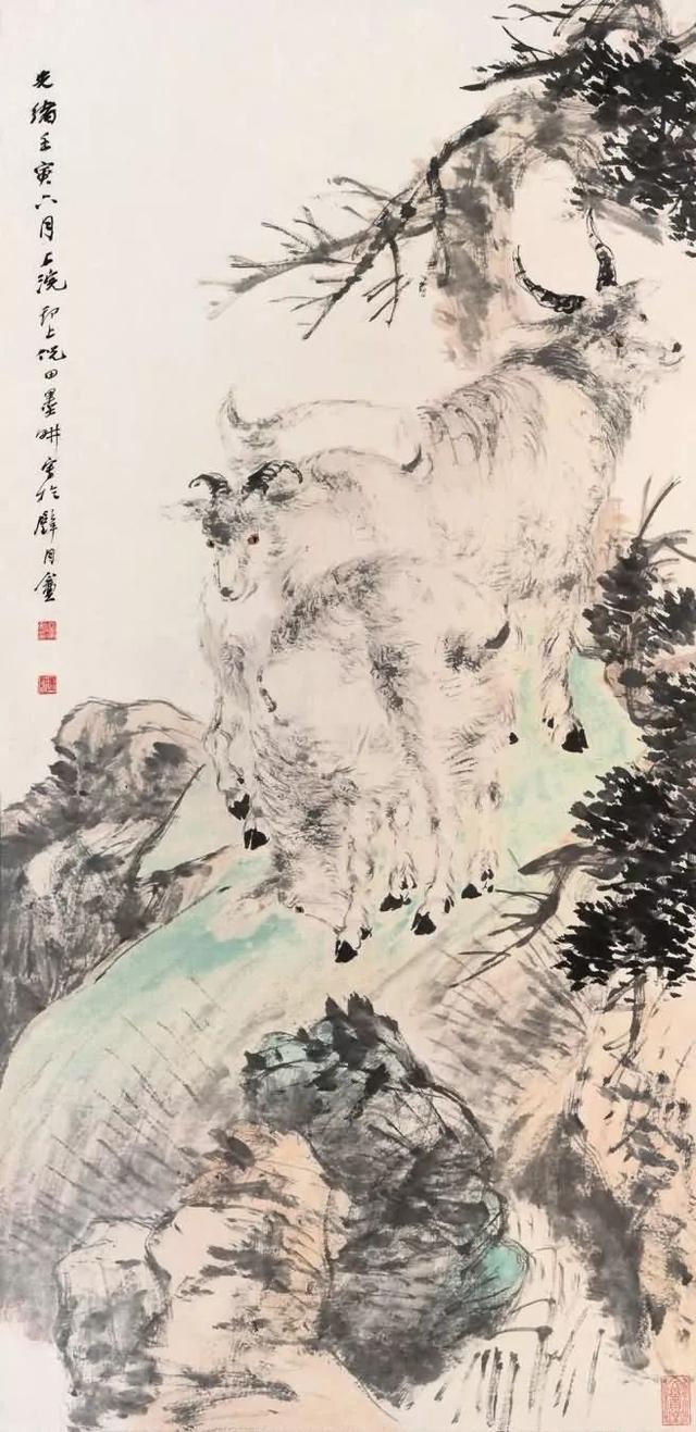 晚清画家｜倪田花鸟、人物、山水画合辑（130幅）