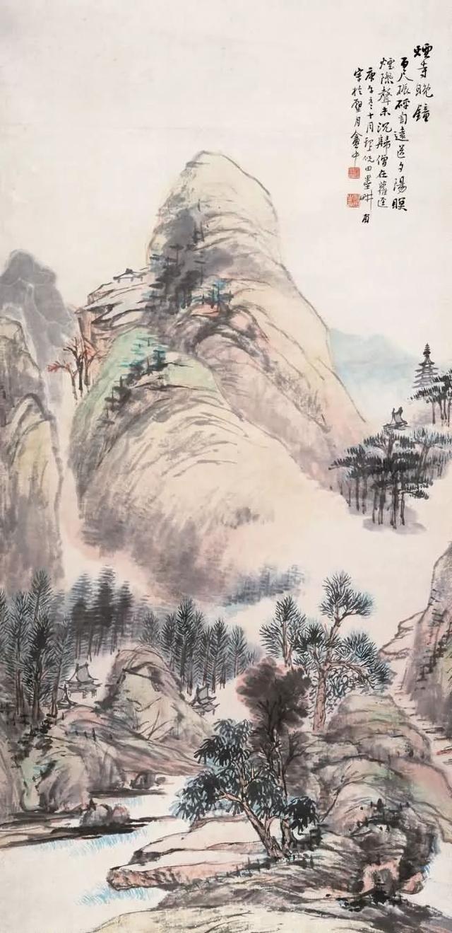 晚清画家｜倪田花鸟、人物、山水画合辑（130幅）