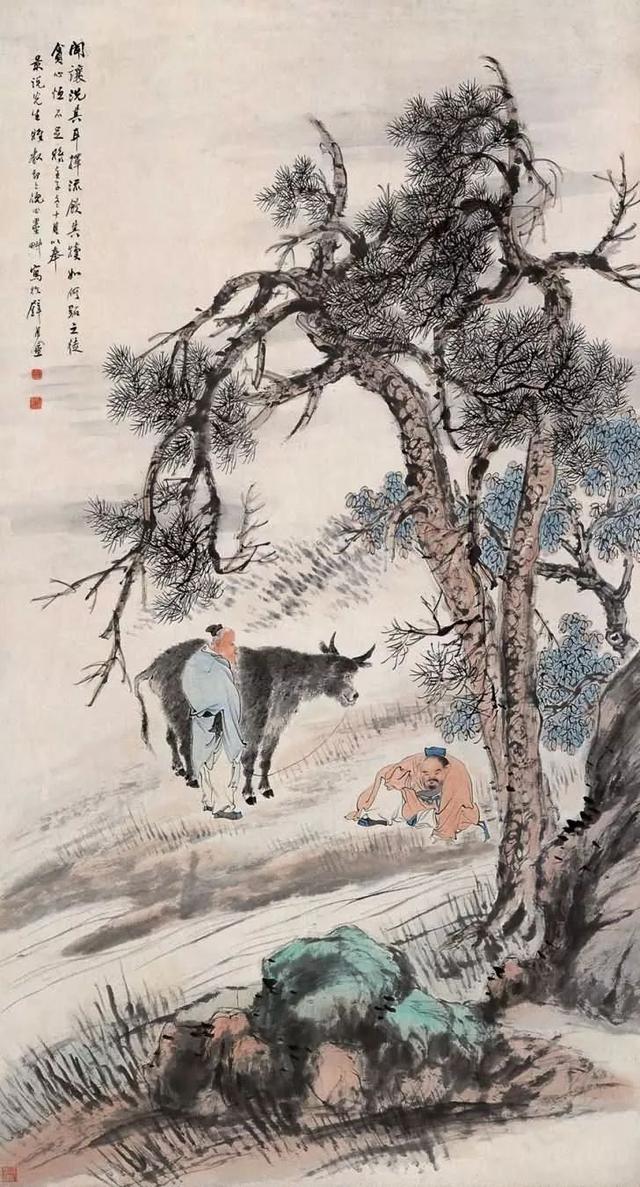 晚清画家｜倪田花鸟、人物、山水画合辑（130幅）