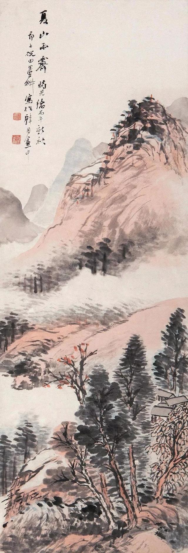 晚清画家｜倪田花鸟、人物、山水画合辑（130幅）