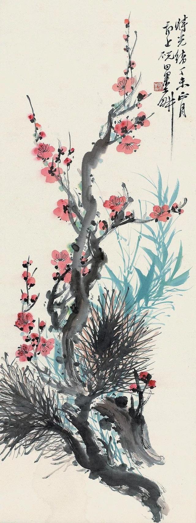 晚清画家｜倪田花鸟、人物、山水画合辑（130幅）