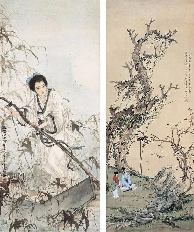 邓芬｜张大千称曾其为岭南唯一国画家（85幅）