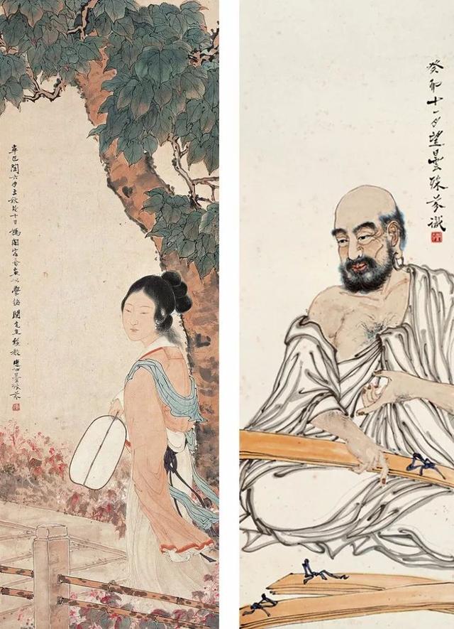 邓芬｜张大千称曾其为岭南唯一国画家（85幅）