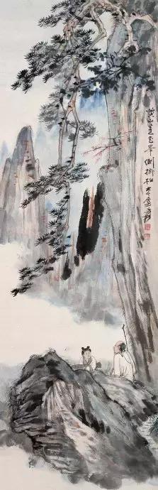 张大千仿石涛画骗徐悲鸿