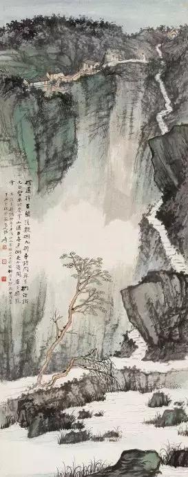 张大千仿石涛画骗徐悲鸿