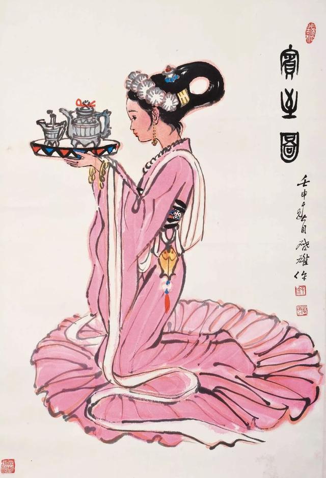 徐启雄｜现代工笔美人画的开拓者（80幅）