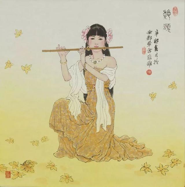 徐启雄｜现代工笔美人画的开拓者（80幅）