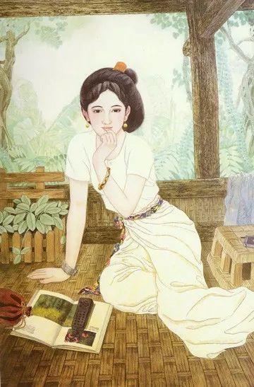 徐启雄｜现代工笔美人画的开拓者（80幅）