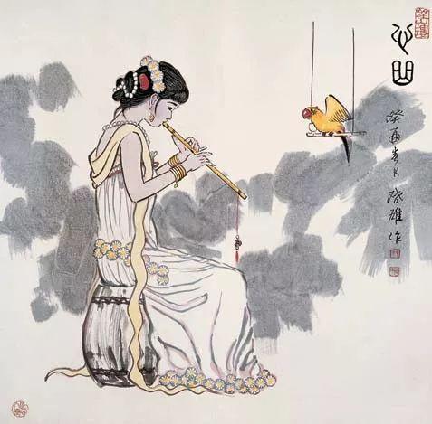 徐启雄｜现代工笔美人画的开拓者（80幅）