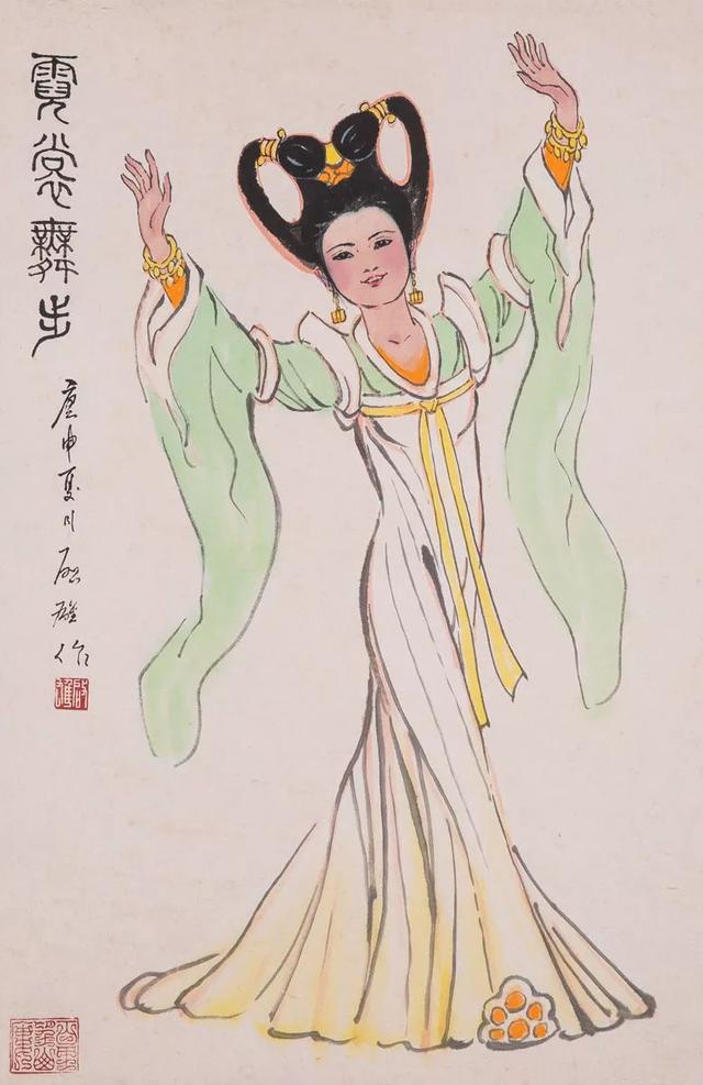 徐启雄｜现代工笔美人画的开拓者（80幅）