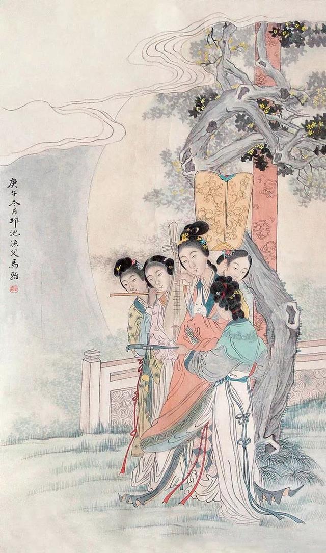 马企周｜山水，人物，花鸟画欣赏（80幅）