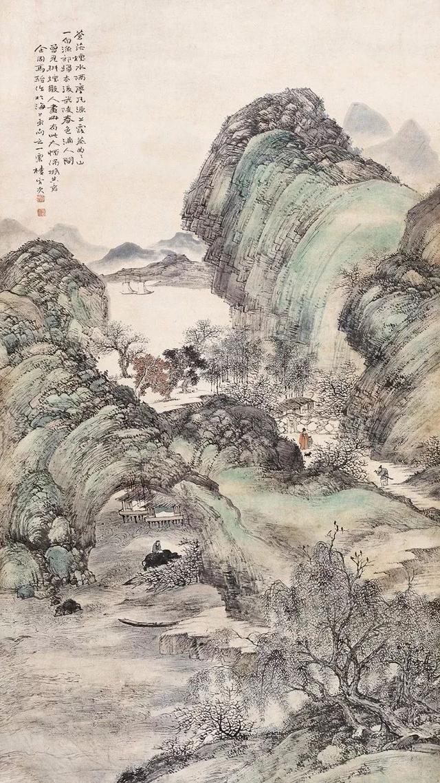 马企周｜山水，人物，花鸟画欣赏（80幅）