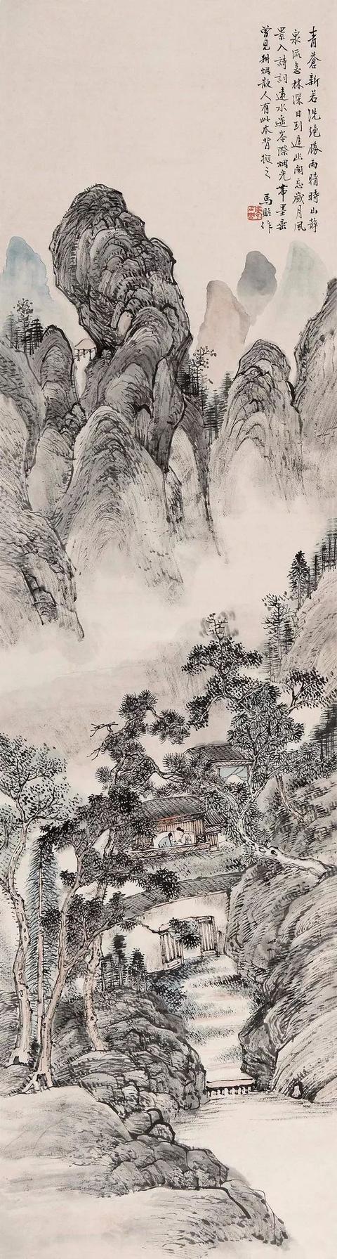 马企周｜山水，人物，花鸟画欣赏（80幅）