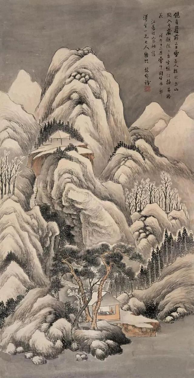 全才画家｜陆恢山水，人物，花鸟画合辑（120幅）