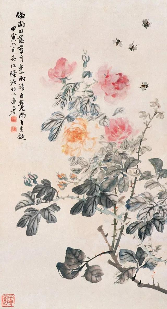 全才画家｜陆恢山水，人物，花鸟画合辑（120幅）