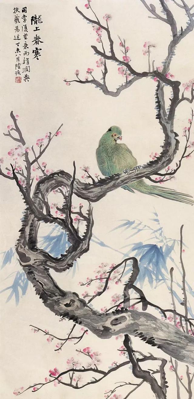 全才画家｜陆恢山水，人物，花鸟画合辑（120幅）