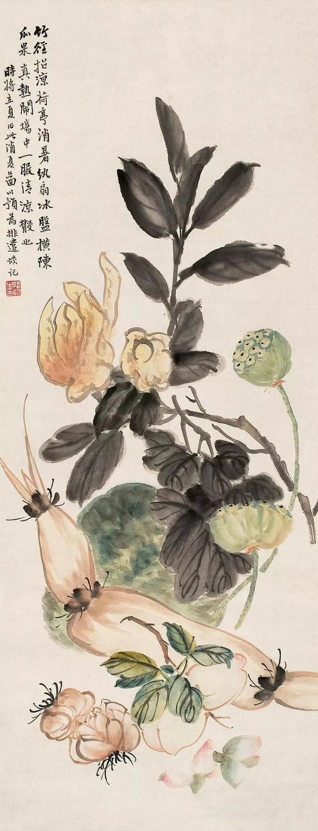 全才画家｜陆恢山水，人物，花鸟画合辑（120幅）