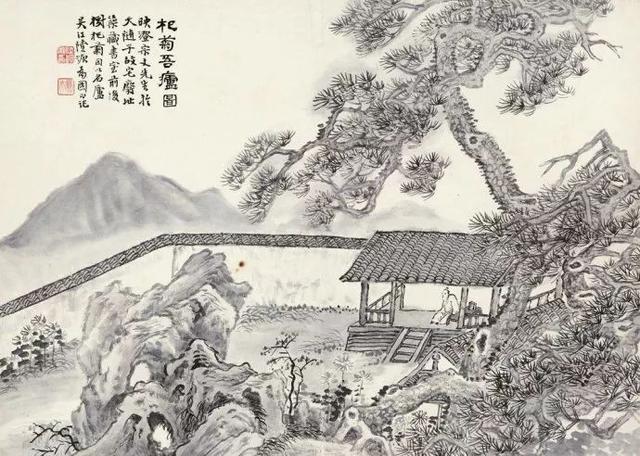 全才画家｜陆恢山水，人物，花鸟画合辑（120幅）