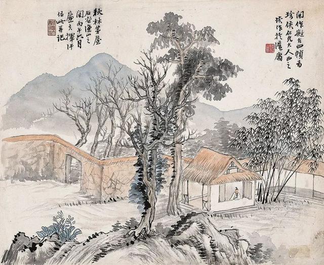 全才画家｜陆恢山水，人物，花鸟画合辑（120幅）