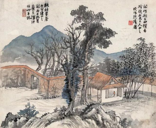 全才画家｜陆恢山水，人物，花鸟画合辑（120幅）