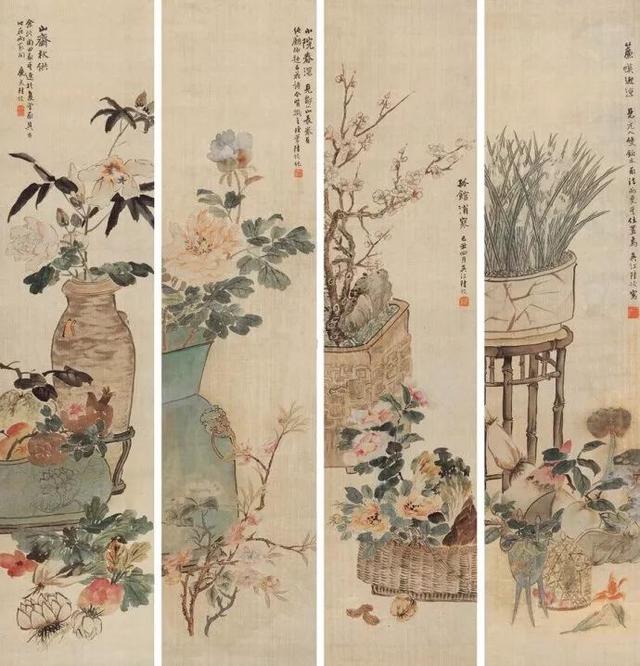 全才画家｜陆恢山水，人物，花鸟画合辑（120幅）