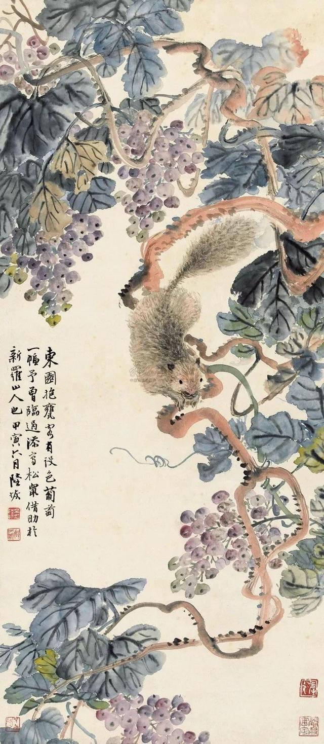 全才画家｜陆恢山水，人物，花鸟画合辑（120幅）