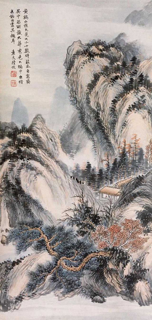 全才画家｜陆恢山水，人物，花鸟画合辑（120幅）