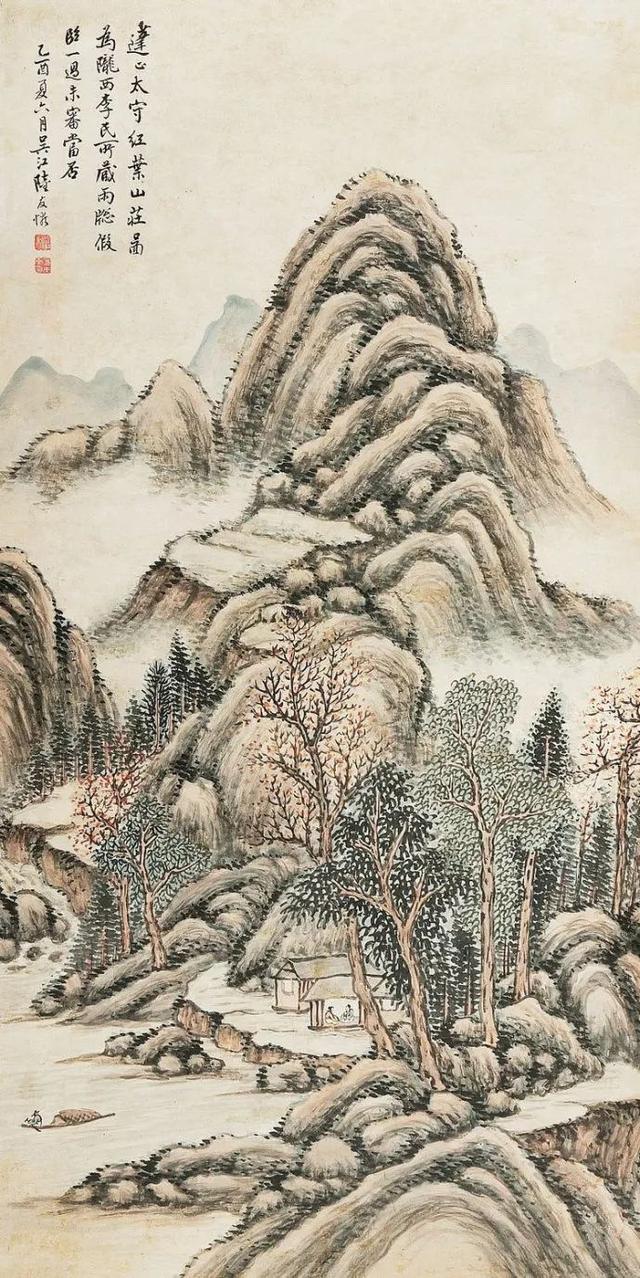 全才画家｜陆恢山水，人物，花鸟画合辑（120幅）