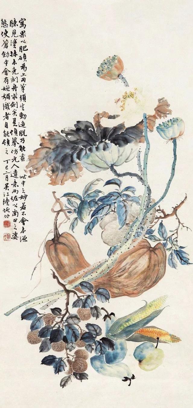 全才画家｜陆恢山水，人物，花鸟画合辑（120幅）