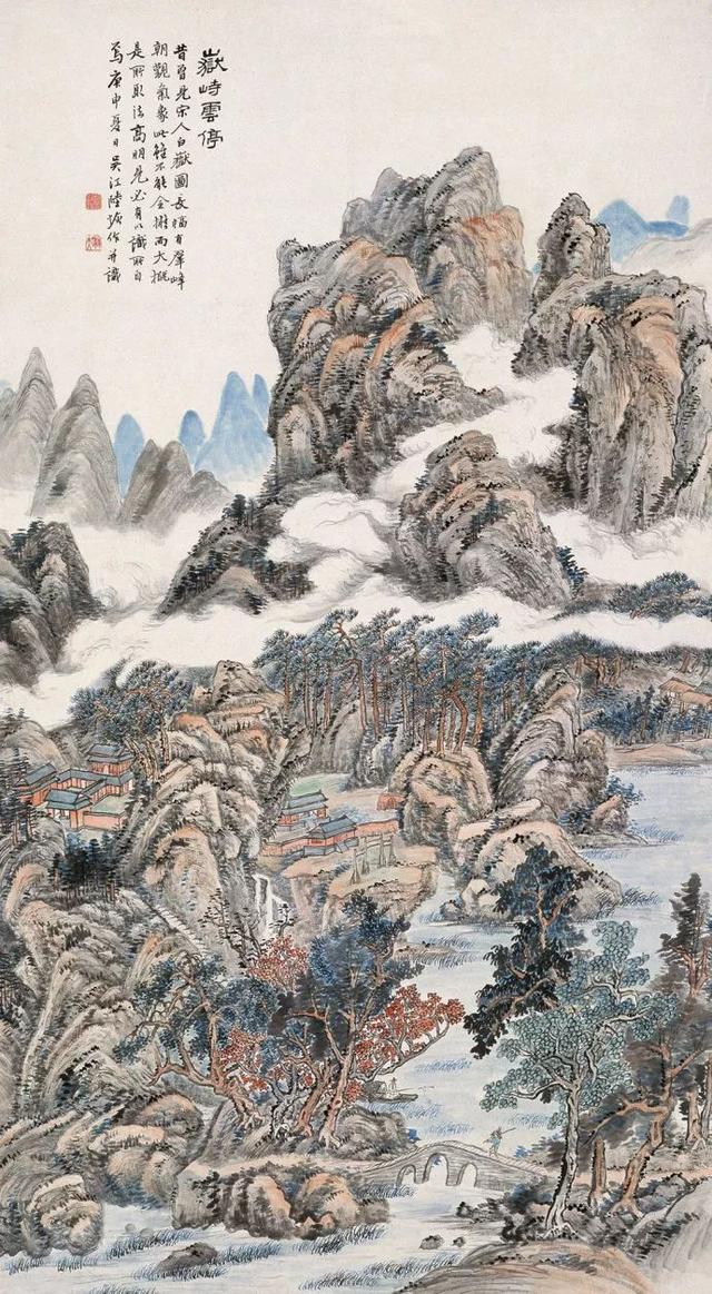 全才画家｜陆恢山水，人物，花鸟画合辑（120幅）