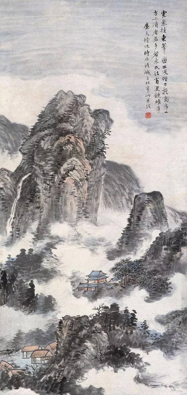 全才画家｜陆恢山水，人物，花鸟画合辑（120幅）