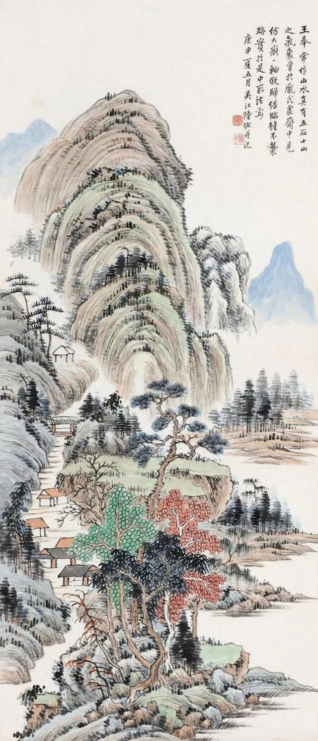 全才画家｜陆恢山水，人物，花鸟画合辑（120幅）