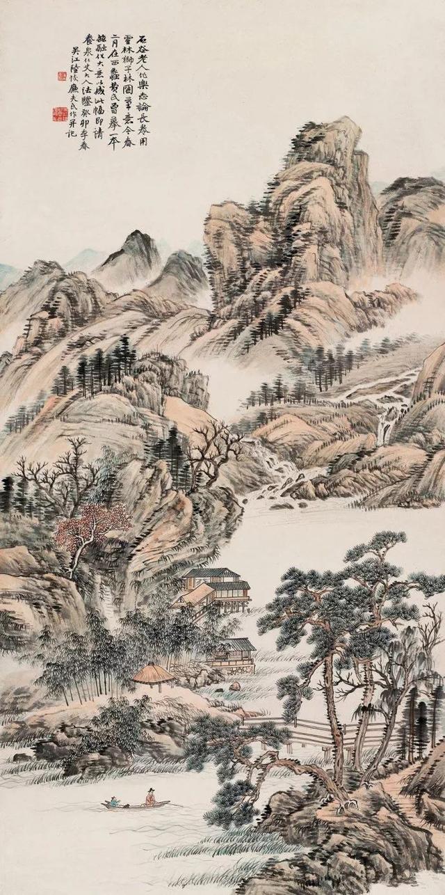 全才画家｜陆恢山水，人物，花鸟画合辑（120幅）