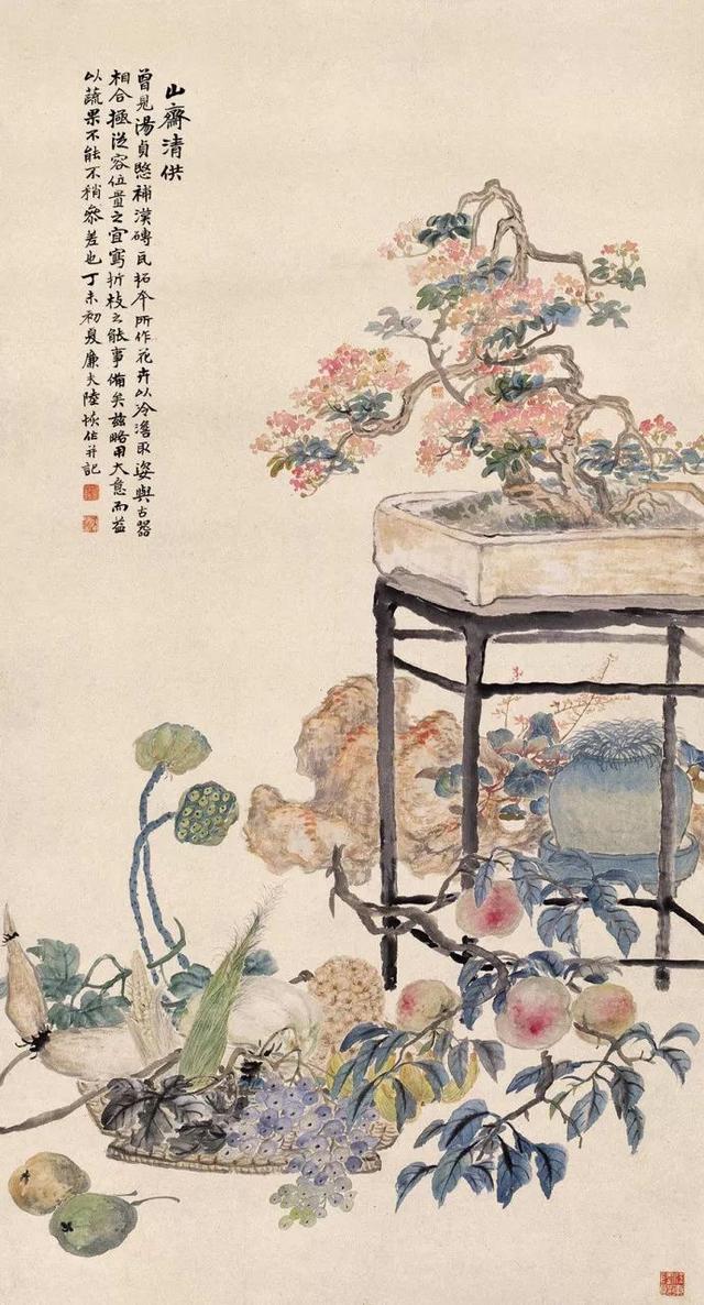 全才画家｜陆恢山水，人物，花鸟画合辑（120幅）