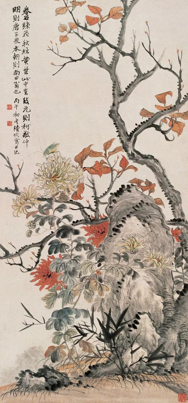 全才画家｜陆恢山水，人物，花鸟画合辑（120幅）