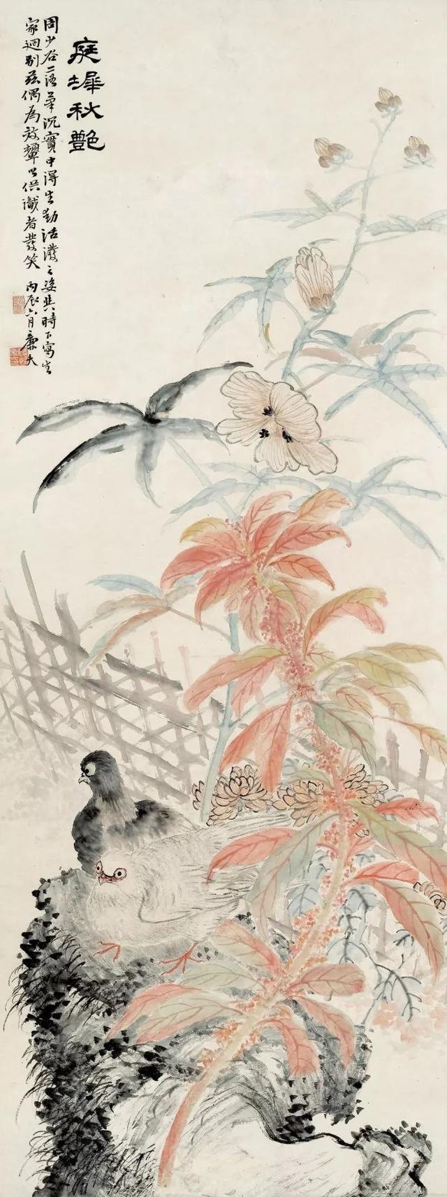 全才画家｜陆恢山水，人物，花鸟画合辑（120幅）