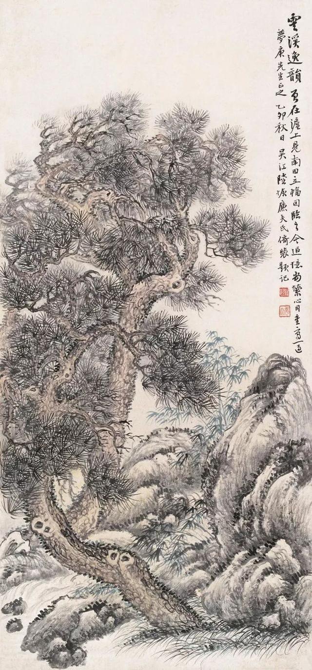 全才画家｜陆恢山水，人物，花鸟画合辑（120幅）