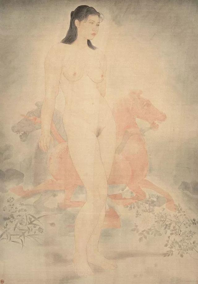 李爱国｜水墨女人体画赏析