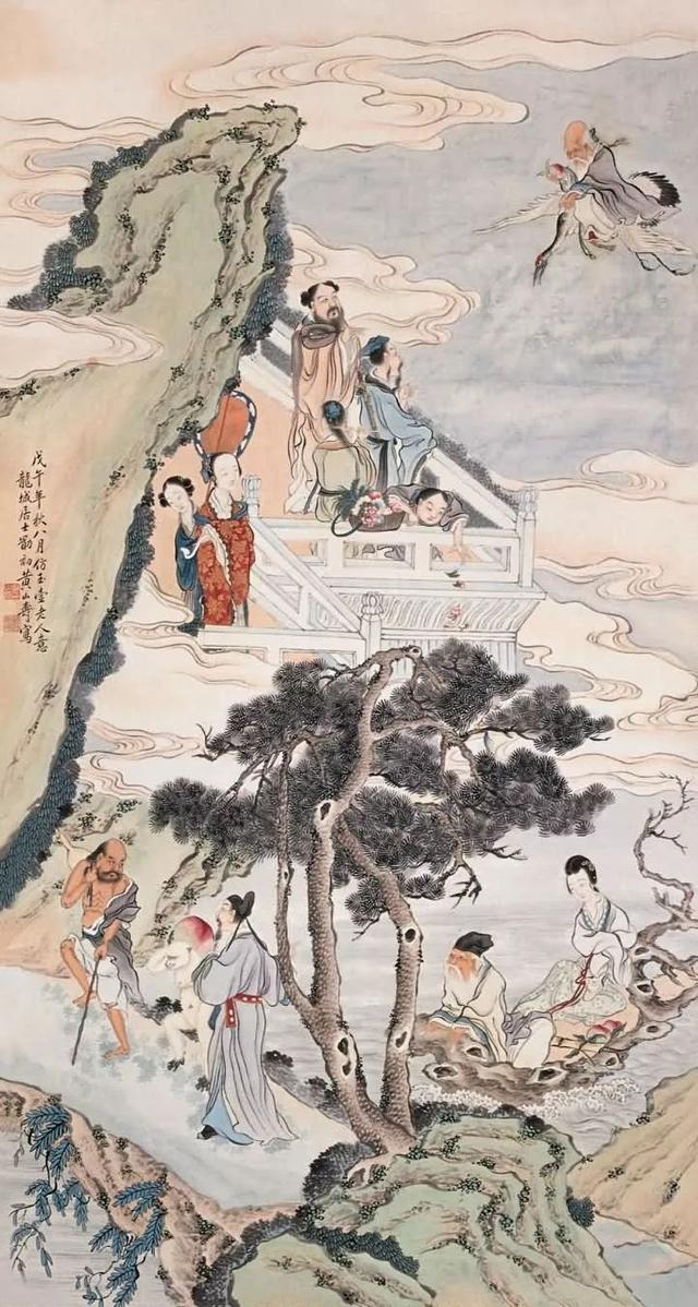 书画全能｜早慧的天才画家黄山寿（130幅）