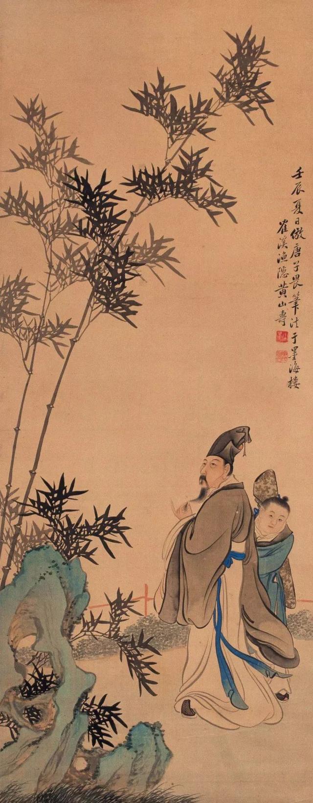 书画全能｜早慧的天才画家黄山寿（130幅）