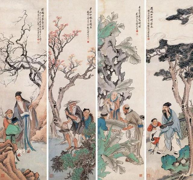 书画全能｜早慧的天才画家黄山寿（130幅）