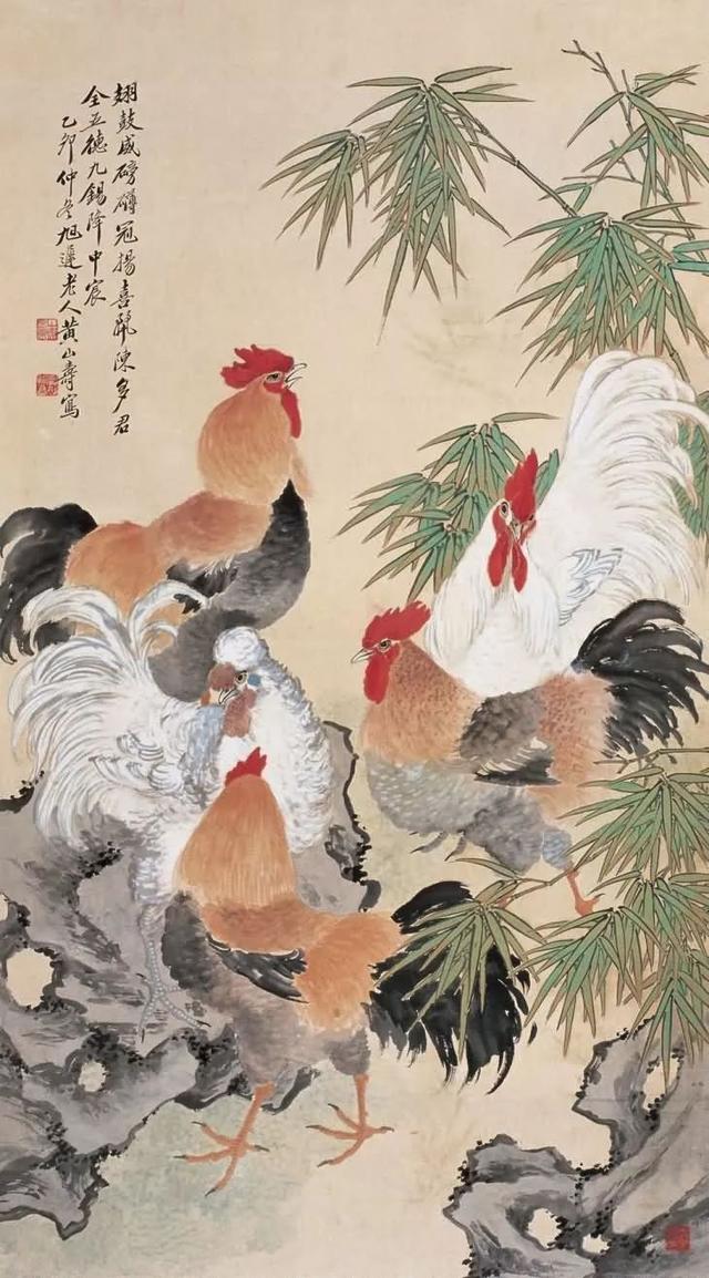 书画全能｜早慧的天才画家黄山寿（130幅）