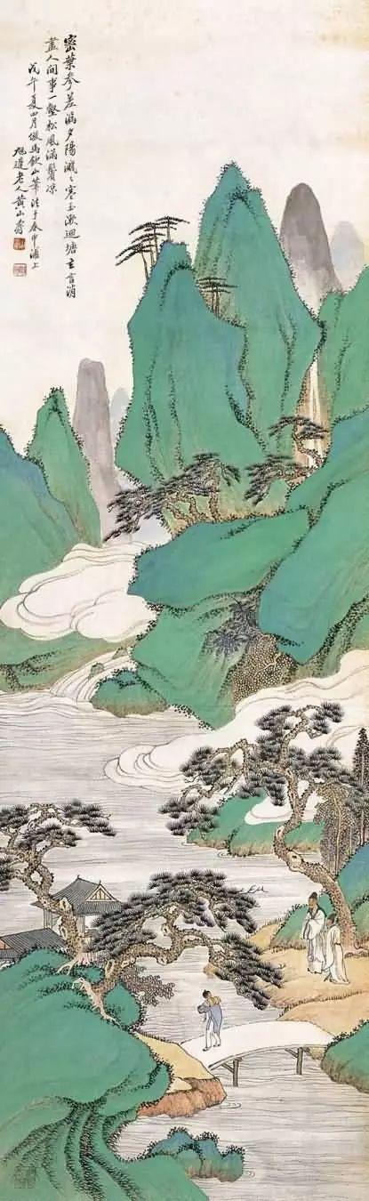 书画全能｜早慧的天才画家黄山寿（130幅）