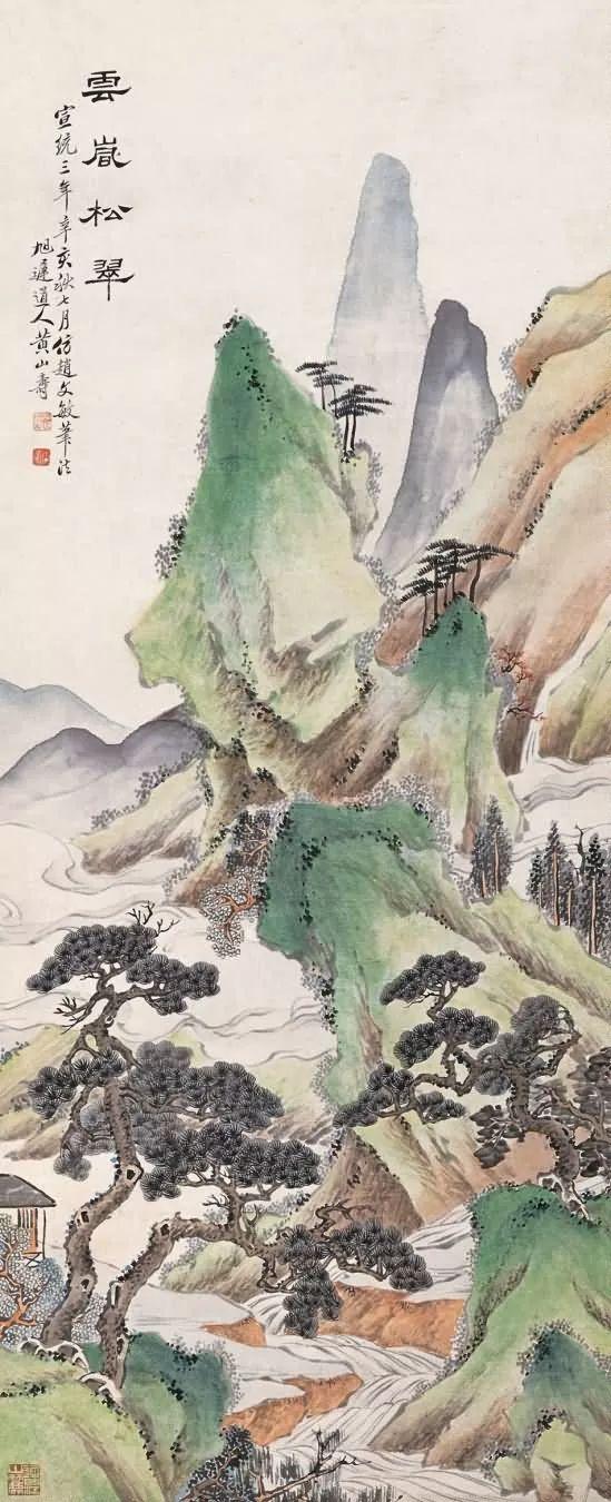 书画全能｜早慧的天才画家黄山寿（130幅）