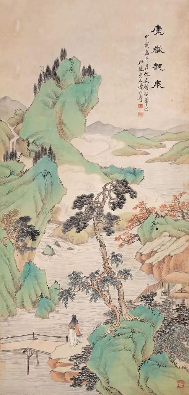 书画全能｜早慧的天才画家黄山寿（130幅）