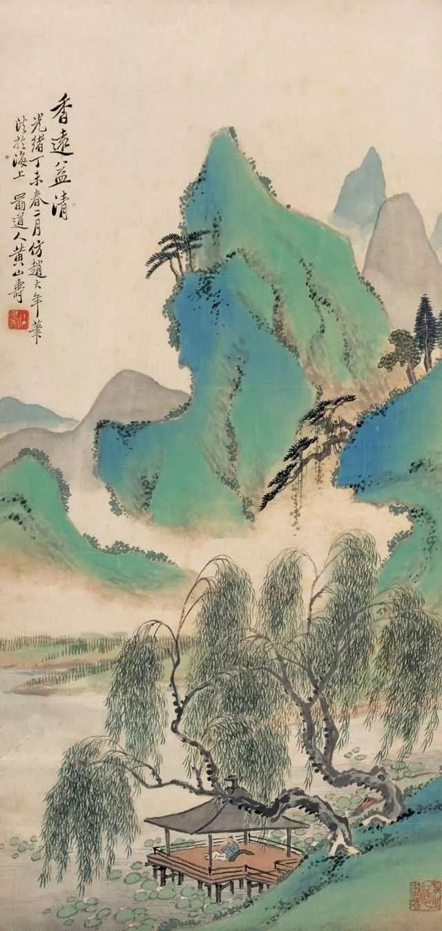 书画全能｜早慧的天才画家黄山寿（130幅）