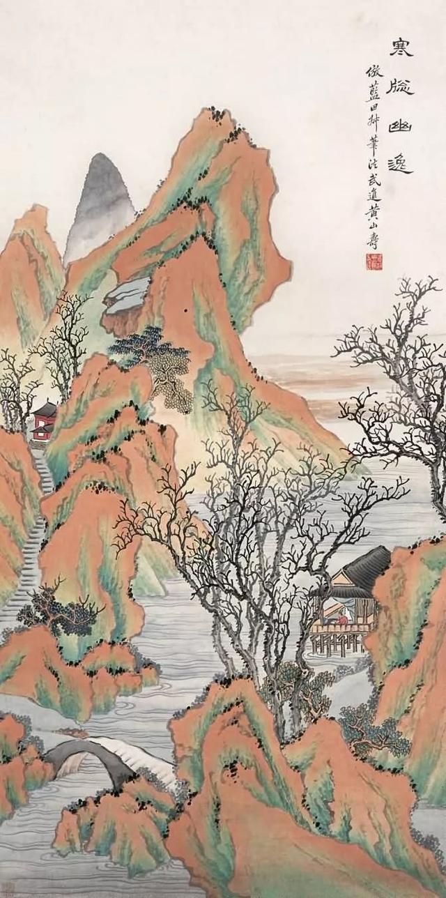 书画全能｜早慧的天才画家黄山寿（130幅）