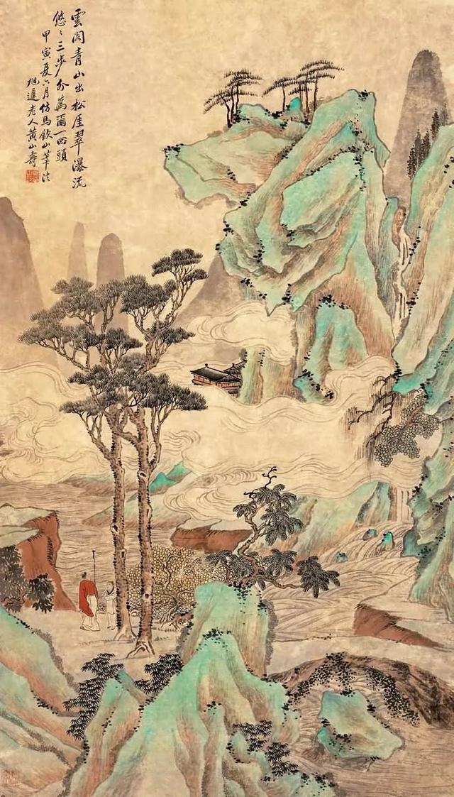 书画全能｜早慧的天才画家黄山寿（130幅）