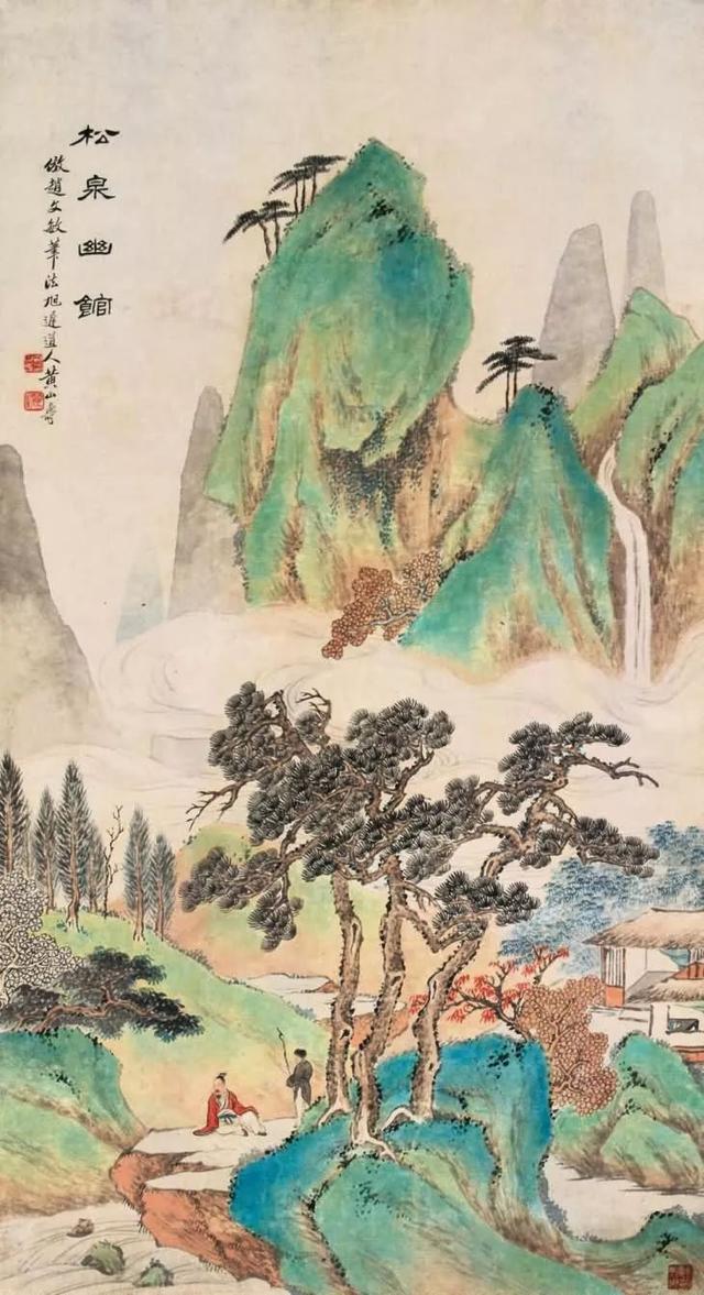 书画全能｜早慧的天才画家黄山寿（130幅）